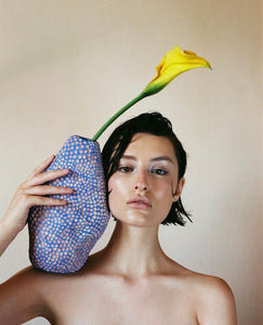 jarrón coral